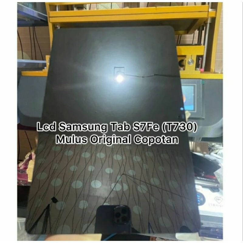 LCD SAMSUNG TAB S7 FE T730 ORI COPOTAN