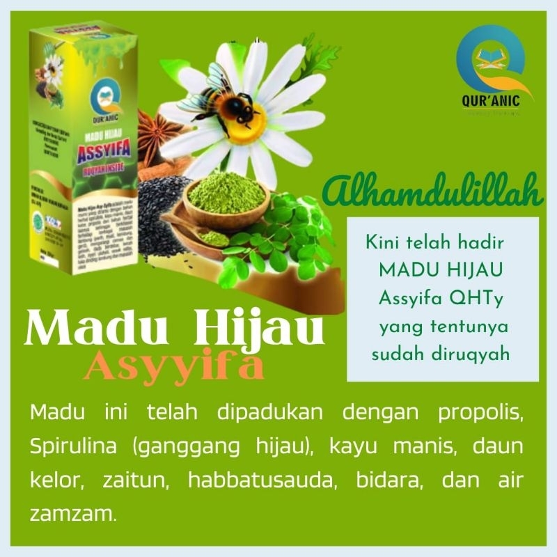 Madu Hijau obat Gerd Asam Lambung