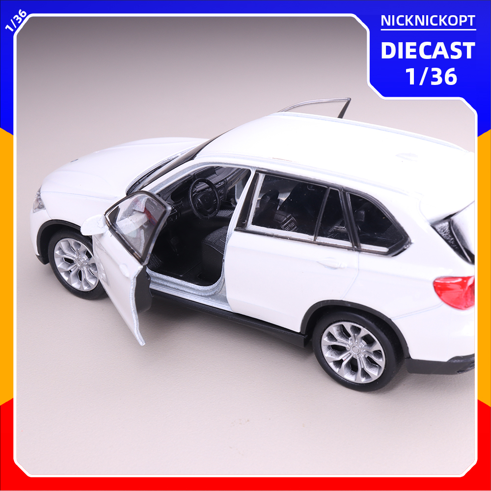 Miniatur Mobil Welly Bmw X5 Diecast Skala 1:36 Mainan Koleksi