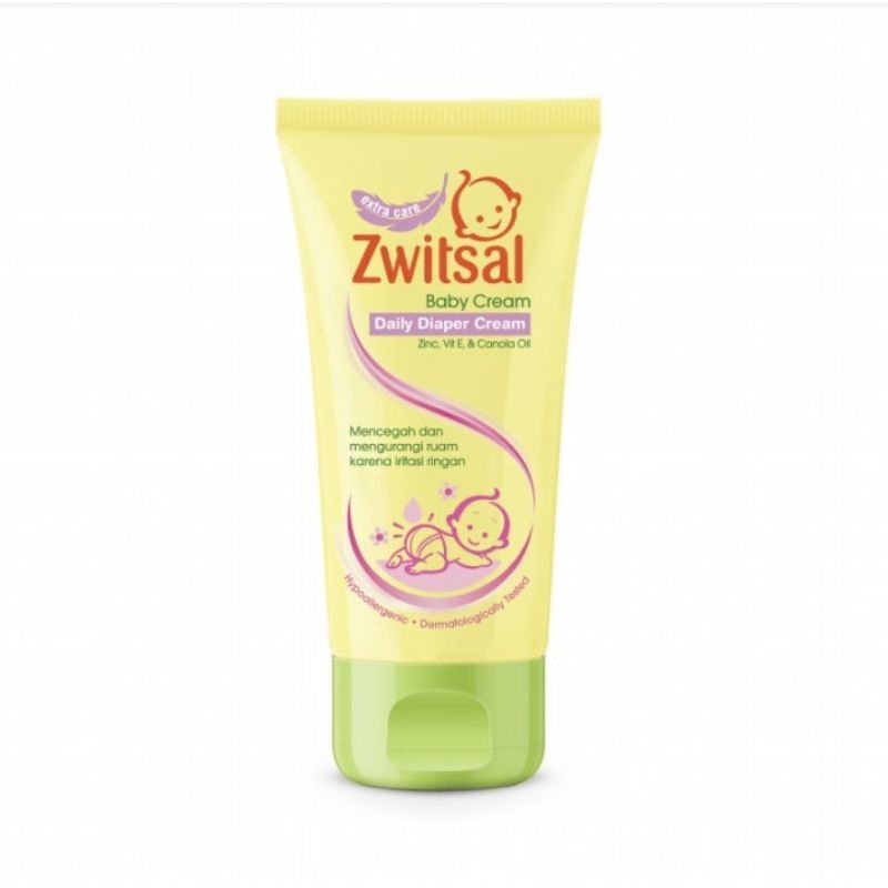 Zwitsal Baby Daily Diaper Cream 50gr Krim Ruam Popok Bayi