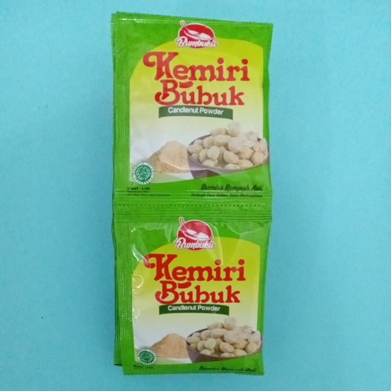 

Bumbuku kemiri bubuk 4g (12 pcs)