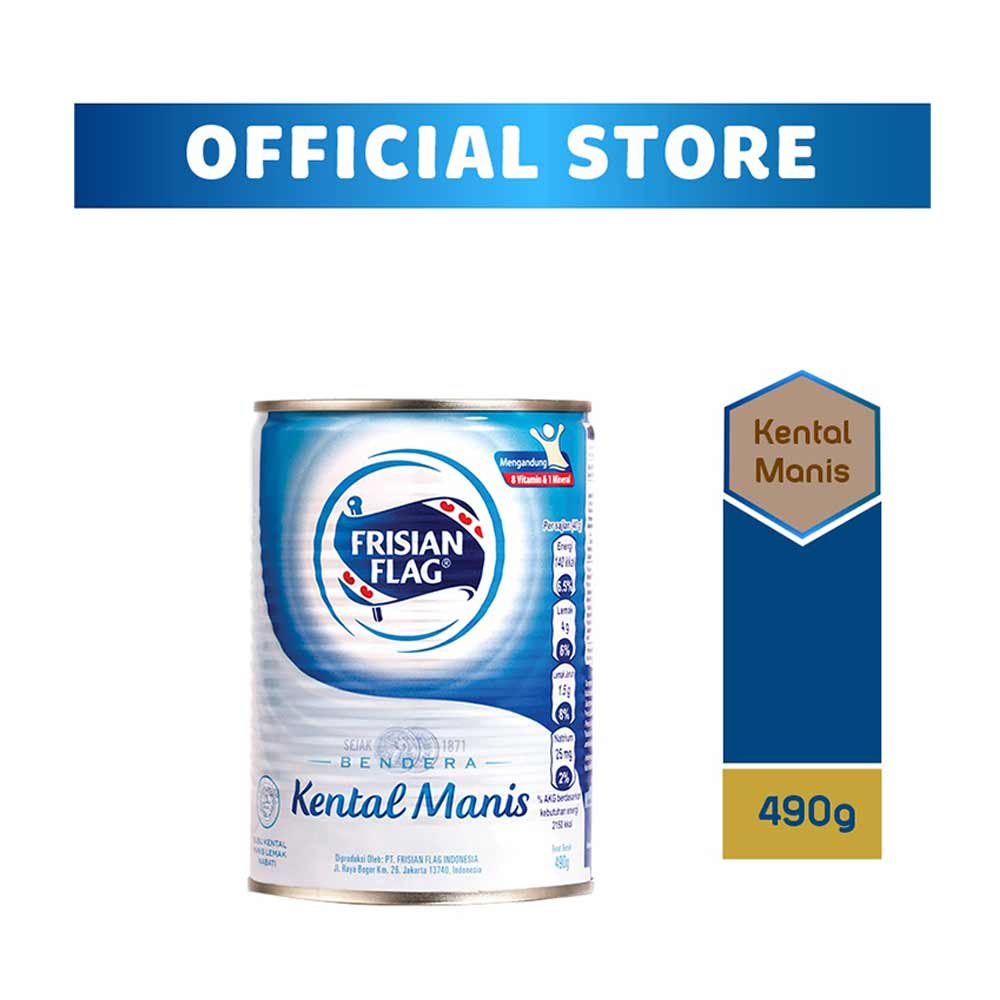 

Frisian Flag Kental Manis Putih 490G