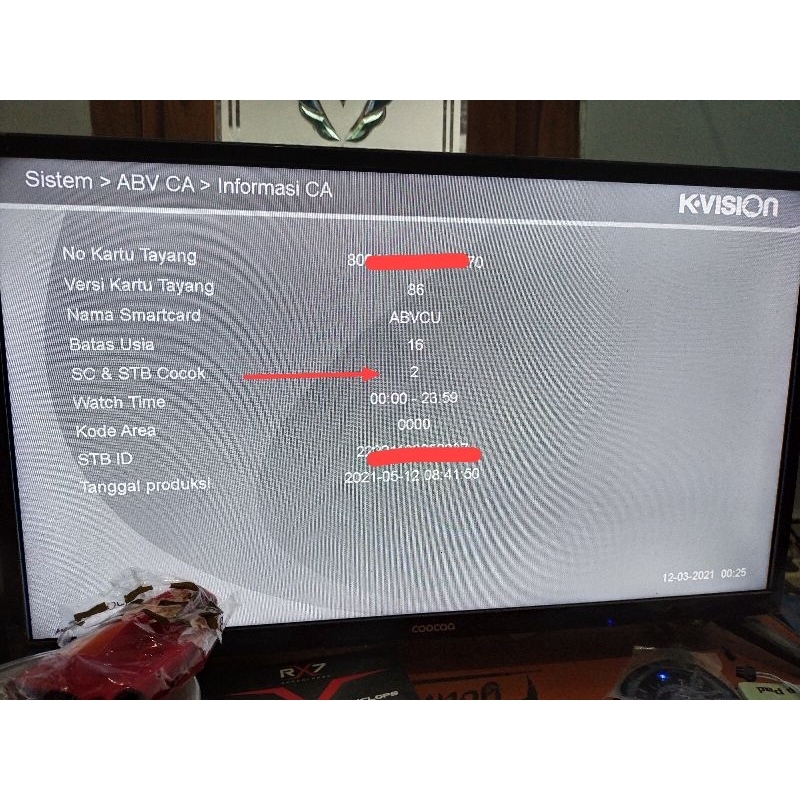 Pairing K Vision C2000 & GOL (Gardiner Optus LGSAT)