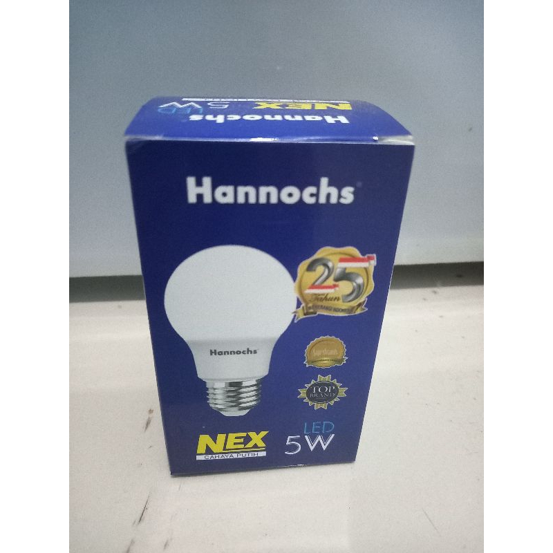 LAMPU LED HANNOCHS 5 WATT PUTIH