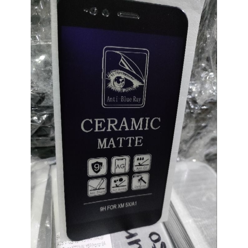 TG Tempered Glass Xiaomi Redmi A1 Redmi 5X Anti Gores Matte Blue