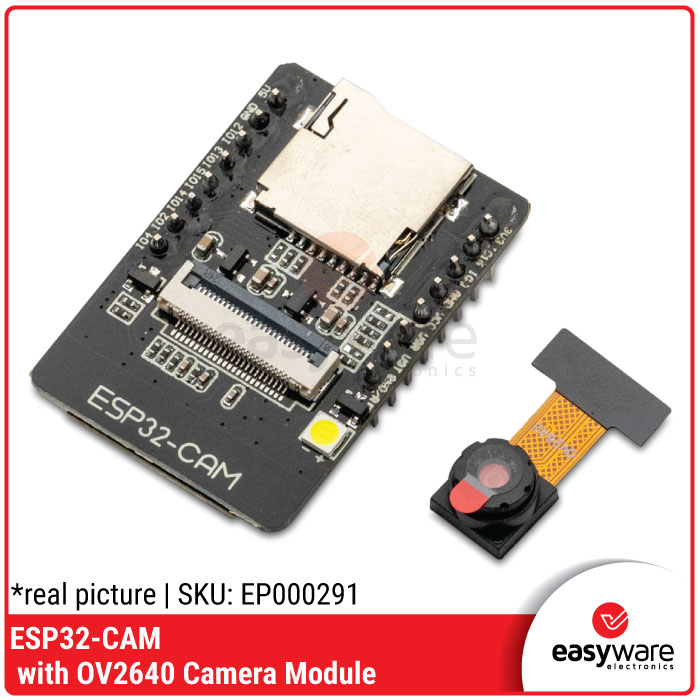 ESP32 CAM ESP32-CAM WiFi &amp; BLUETOOTH WITH OV2640 CAMERA MODULE