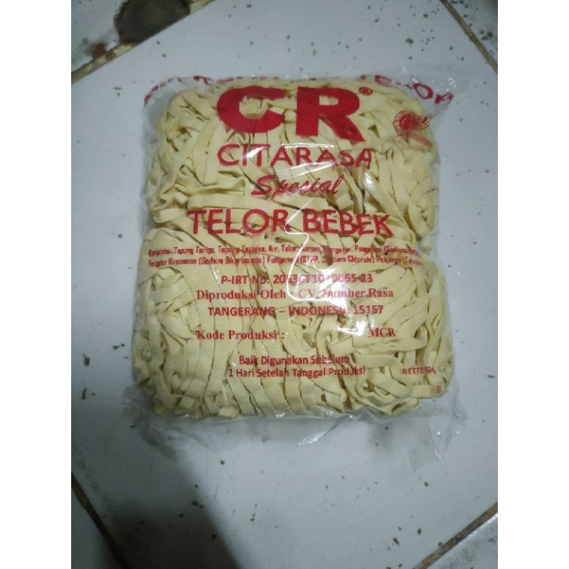 

Bakmie Ayam Telur CR isi 6 pcs