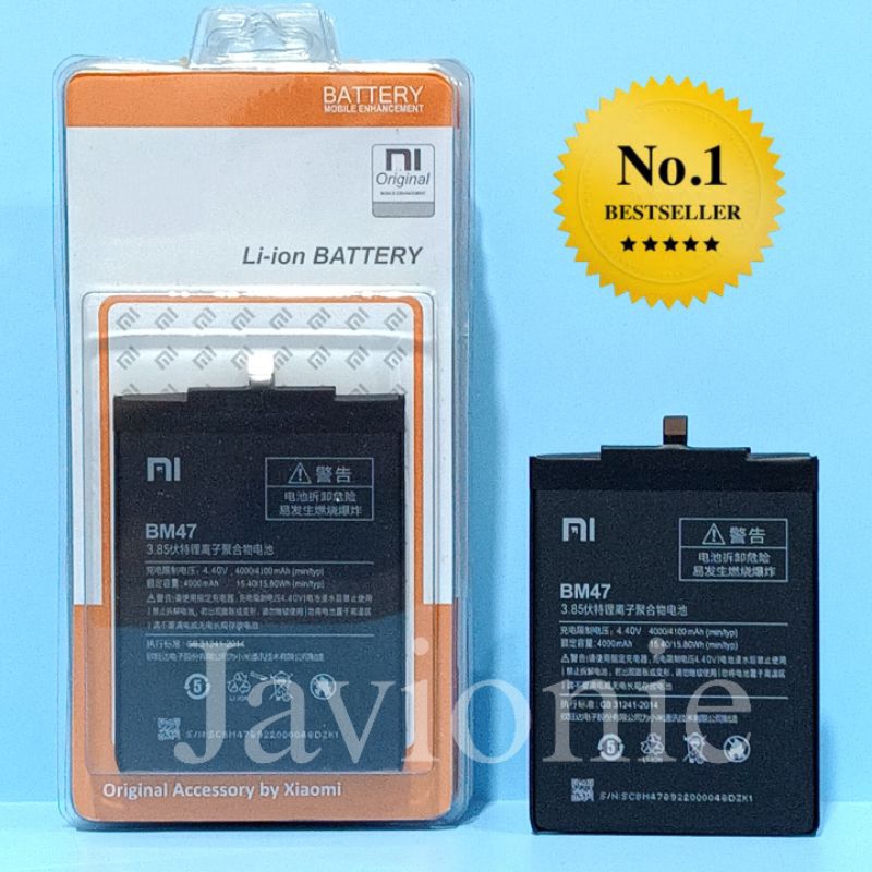 BATERAI BATRE BATTERY XIAOMI REDMI 3 REDMI 3S REDMI 3 PRO BM47 ORIGINAL