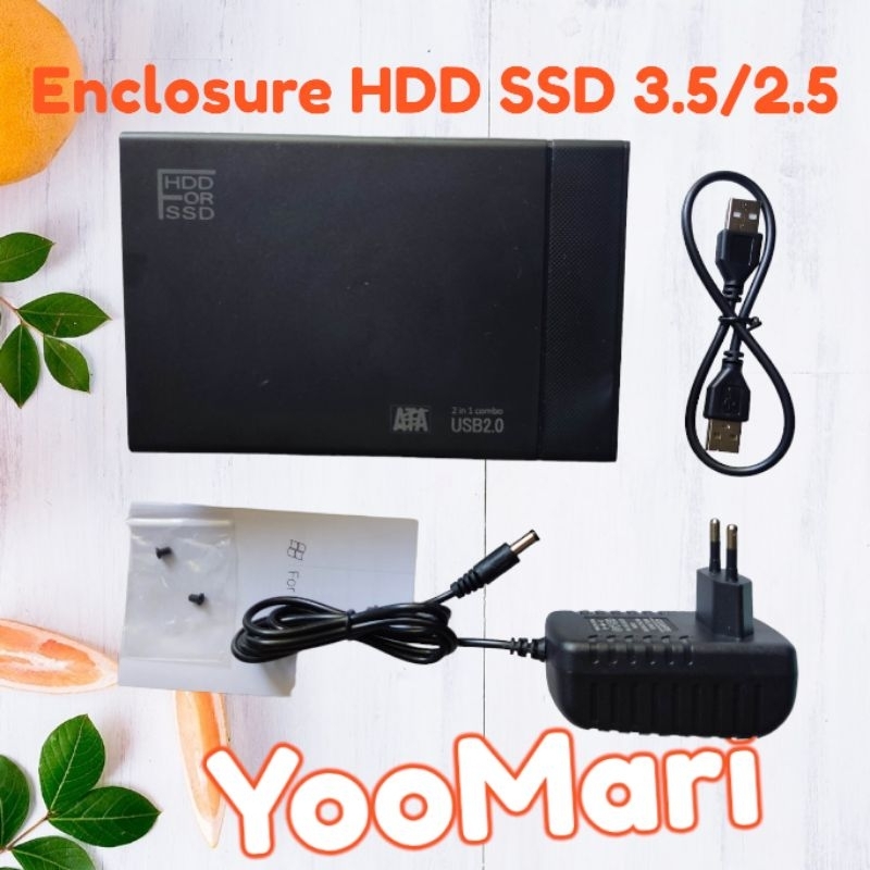 Hardisk internal jadi external enclosure HDD USB Konverter SSD Adapter casing case original kesing Bogor