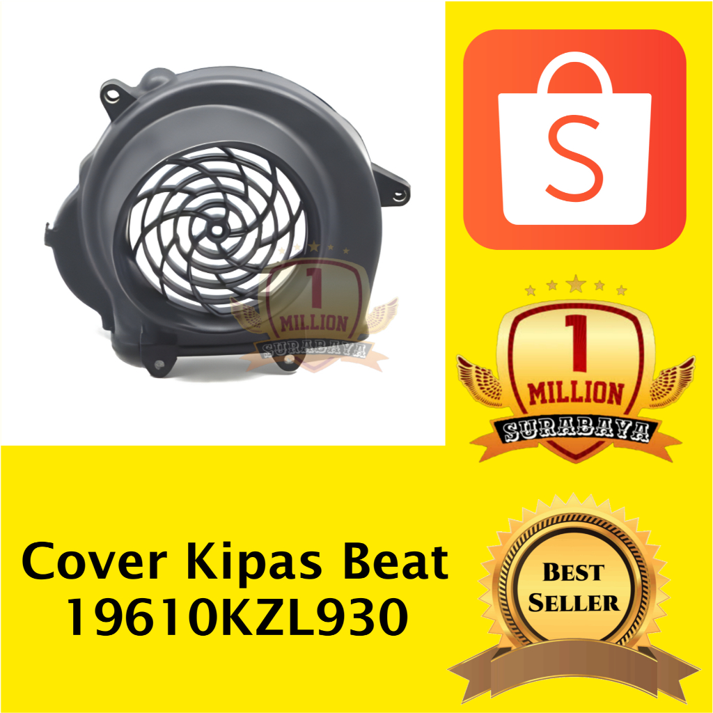 [COD] Cover / Tutup Kipas Beat FI Spacy Scoopy ESP Vario 110 ESP (19610KZL930)