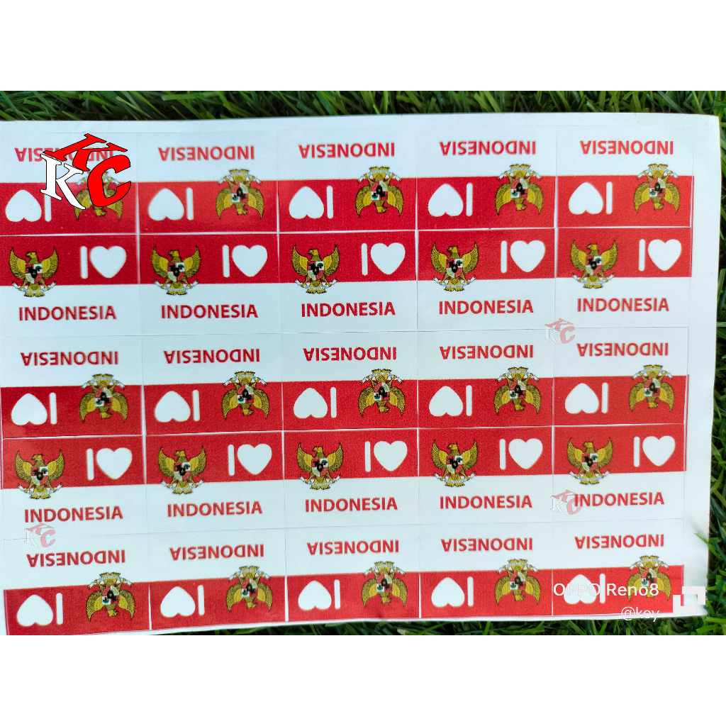

STIKER PIPI PALESTINA DAN INDONESIA ISI10PCS