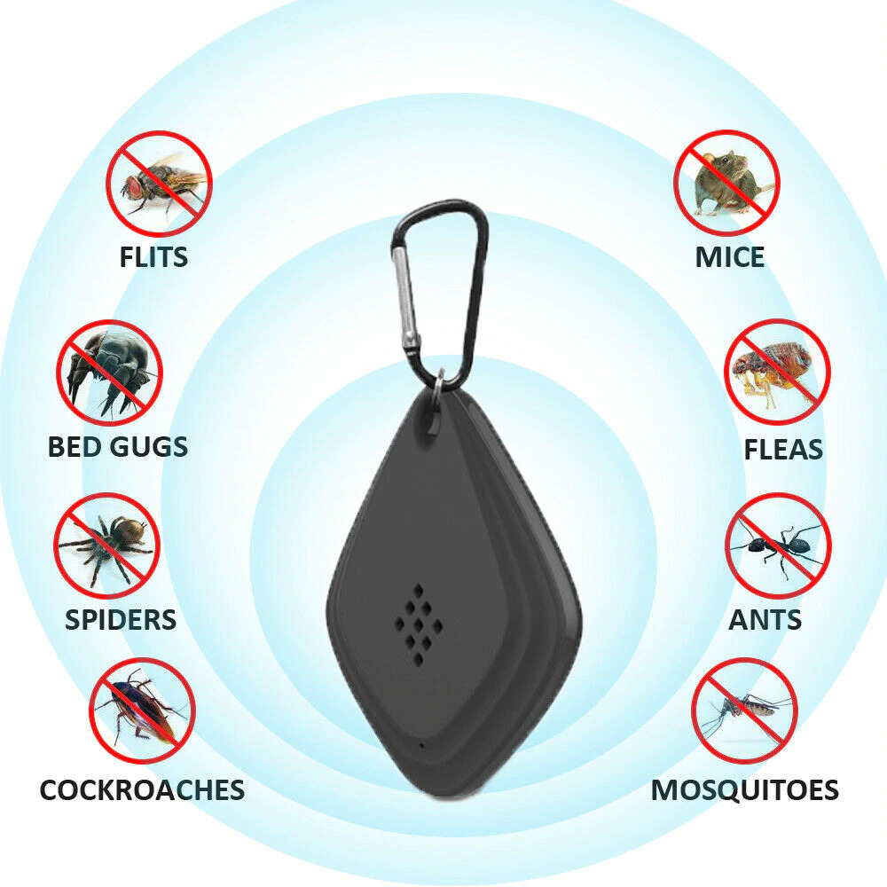 [SS] Pembasmi Nyamuk Ultrasonic Portable Mosquito Repeller / Alat Pembasmi Hama Tikus Nyamuk Kecoa Lalat Serangga Elektrik Pest Reject Ultrasonik Tanpa Kimia / Elektronik Pest Reject Ultrasonic / Alat Pembasmi Serangga Tikus Nyamuk