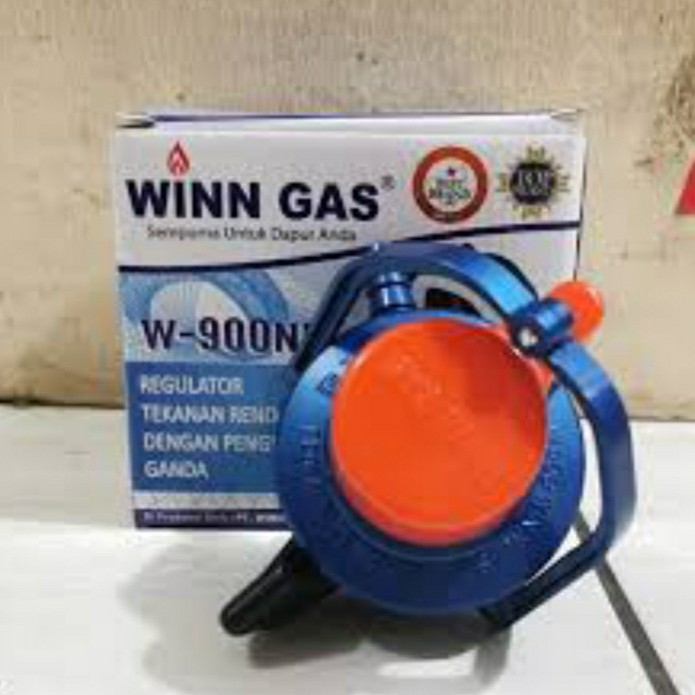 Regulator Winn Gas Meter W-900 NM Pengunci Ganda Tekanan Rendah