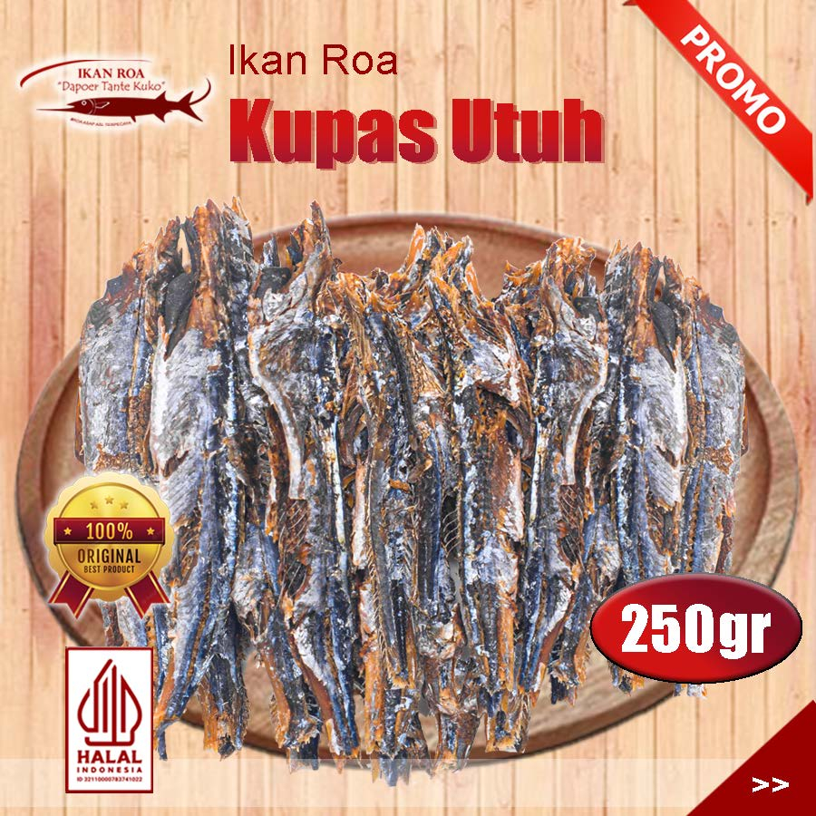 

IKAN ROA KUPAS UTUH 250gr