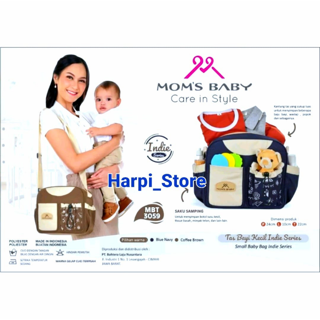 Tas Bayi Kecil Moms Baby Indie Series Art MBT 3059