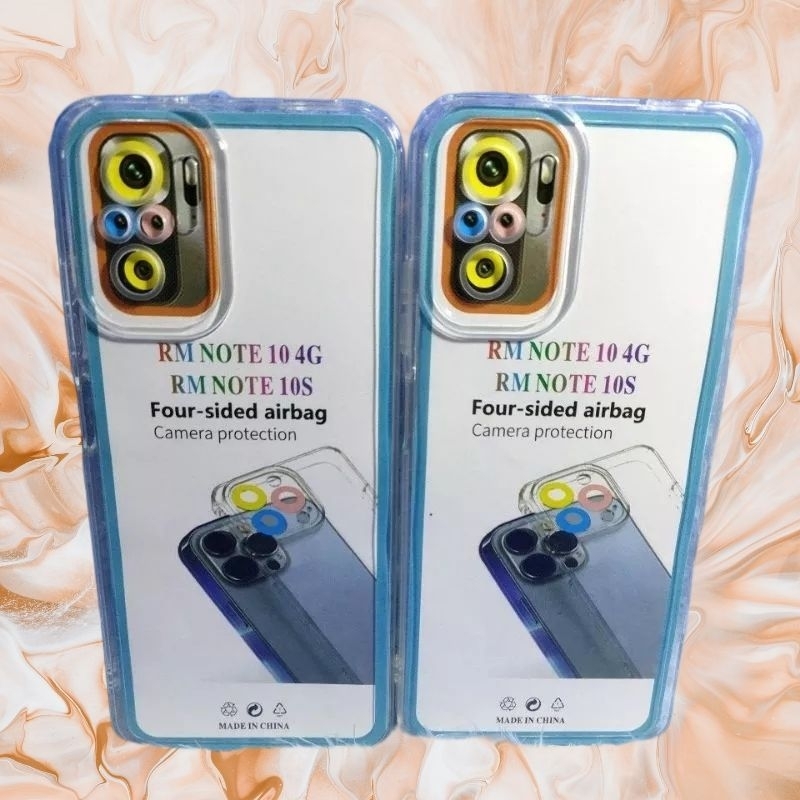 Softcase case slikon kondom bening terbaru type Hp REDMI NOT 10/REDMI NOT 10S CLEAR BAG SPACE TPU pelindung camera
