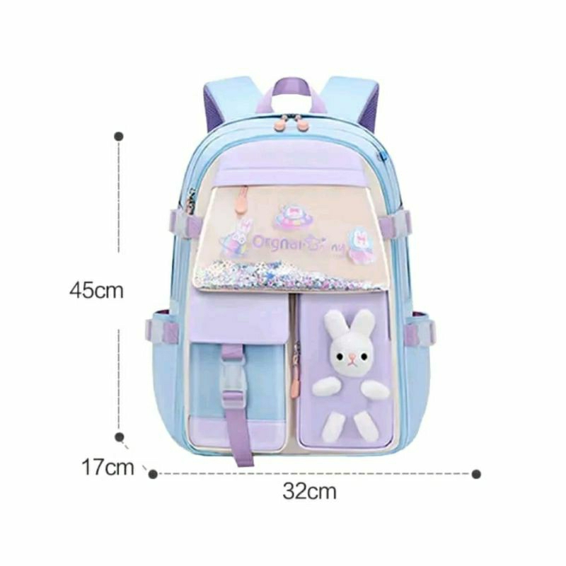 Tas Ransel Sekolah Anak Perempuan / Tas Anak Perempuan / Tas Anak Sekolah / Kado Untuk Anak Boneka K