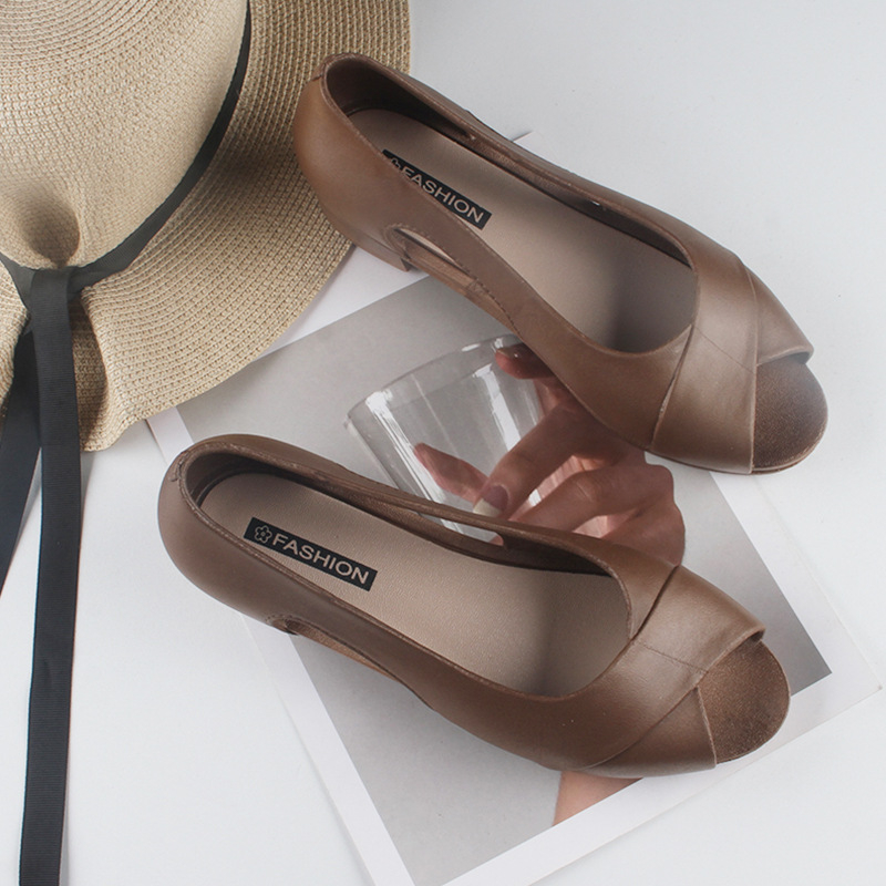 AND / COD / Sepatu Flat Shoes Wanita Import Sepatu Kerja Perempuan Fashion Kasual Flatshoes Cewek Cantik SPT-61