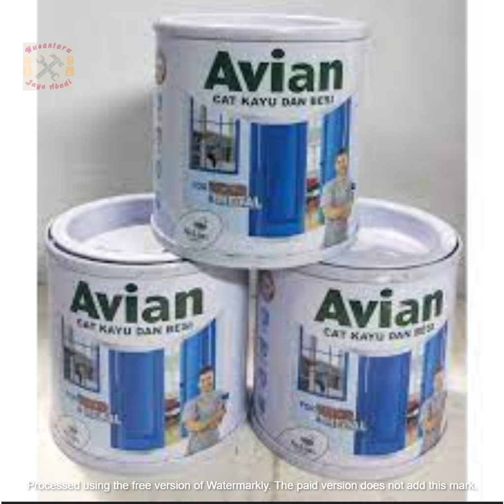 CAT MINYAK KAYU DAN BESI AVIAN / CAT AVIAN 1 LITER