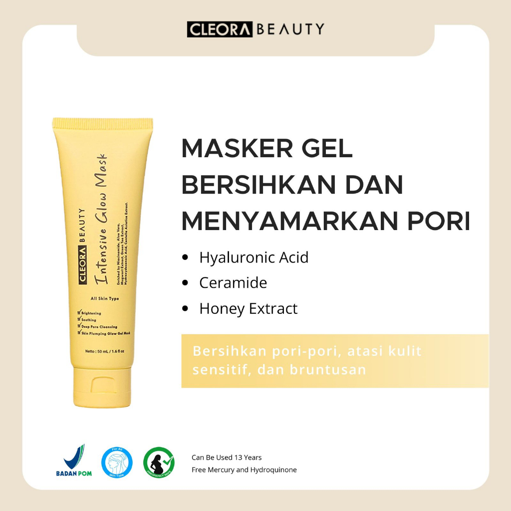 Cleora Intensive Glow Mask