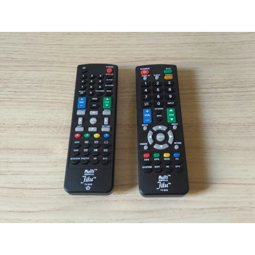Remote TV Sharp Led LCD Flat Tabung Remote TV Sharp