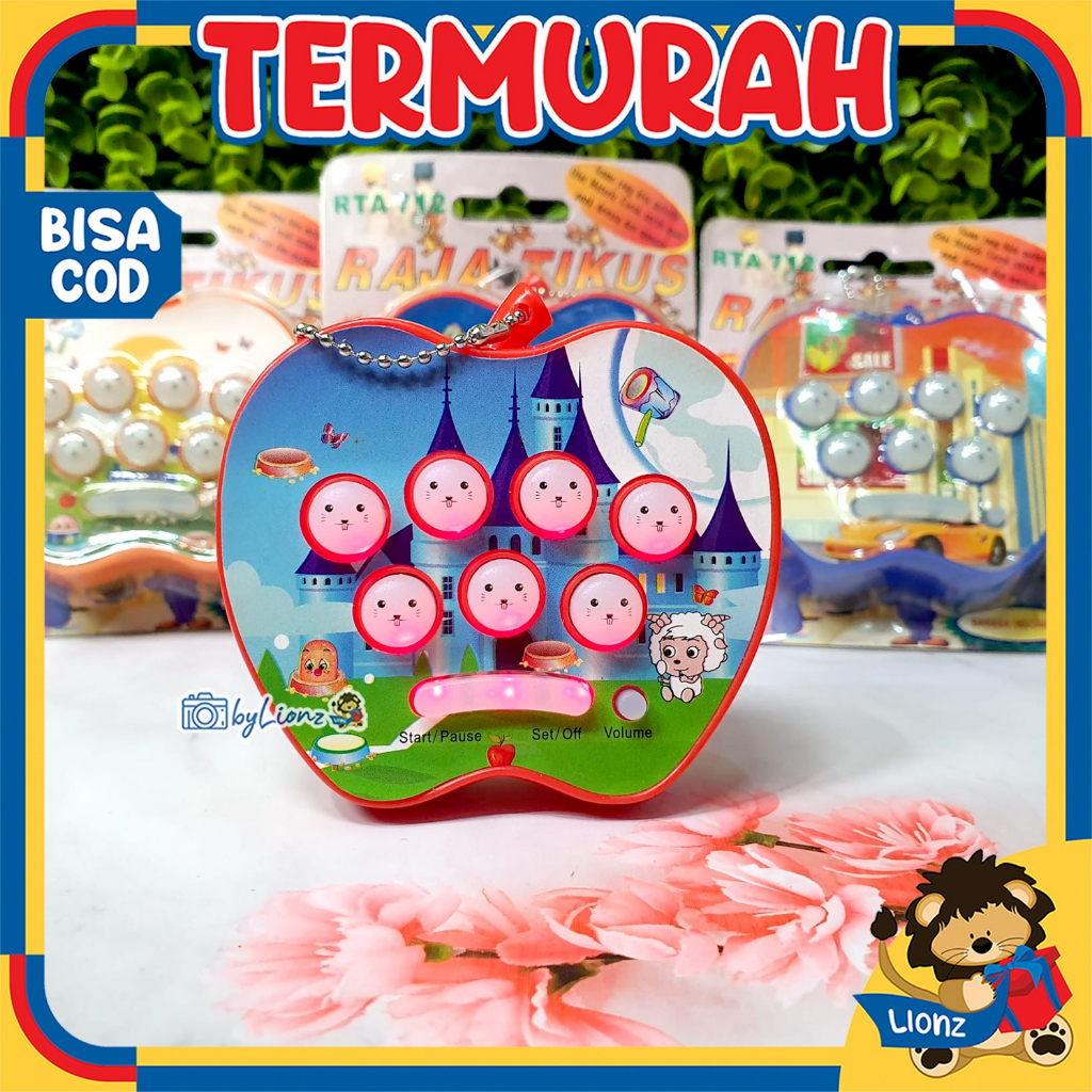 Mainan Game Raja Tikus | Pencet Pukul Hamster