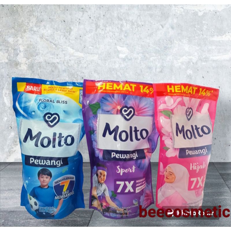 Pewangi pakaian Molto pewangi 780ml