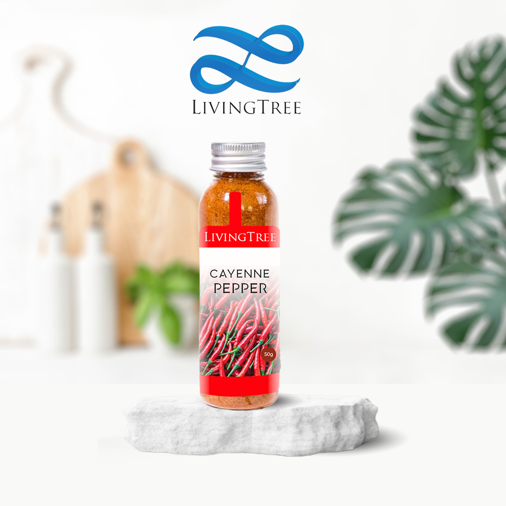 

Bubuk Cabe Rawit 50 gr Cayenne Pepper Original LivingTree