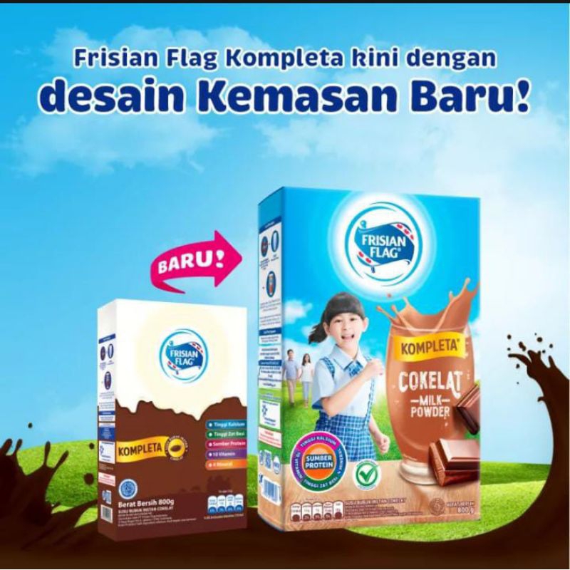 Frisian Flag Kompleta Susu Bubuk 800gr