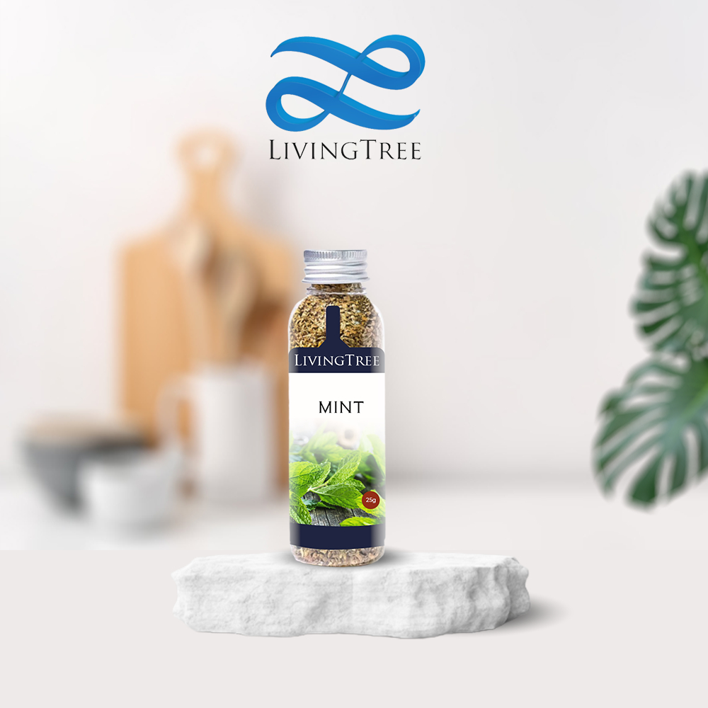 

Daun Mint Kering 25 gr Dried Mint Flakes Original LivingTree