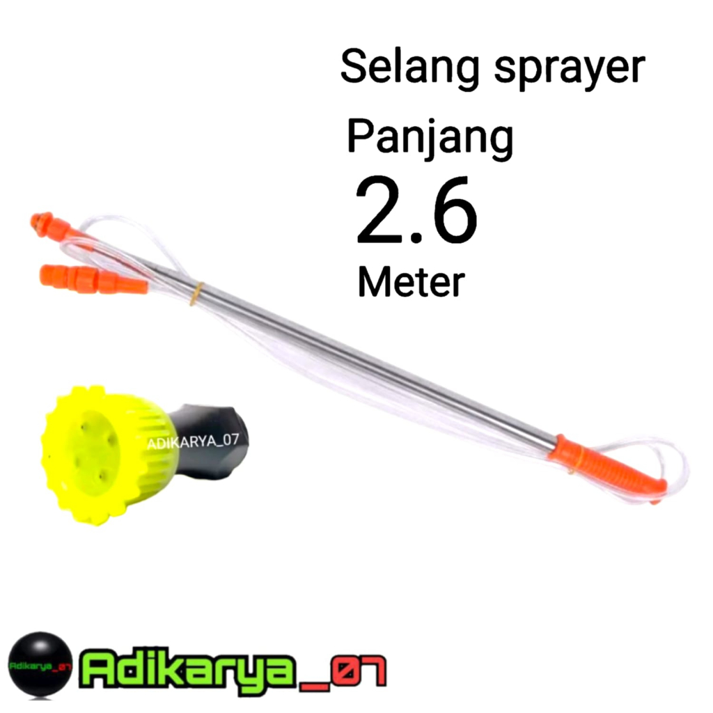 Stik sprayer elektrik panjang stik sprayer teleskopik 2.6 meter stik semprotan hama