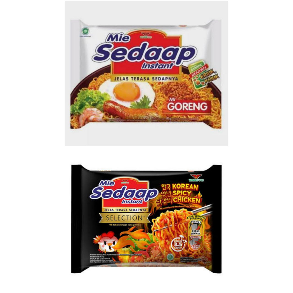 

PAKET SUPERRRR MURAAAHHH 5 PCS MIE SEDAP GORENG