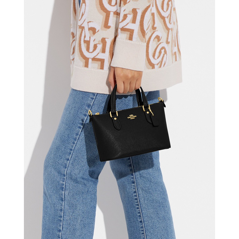 Coach Mini Gallery Crossbody in Leather (CH 198)