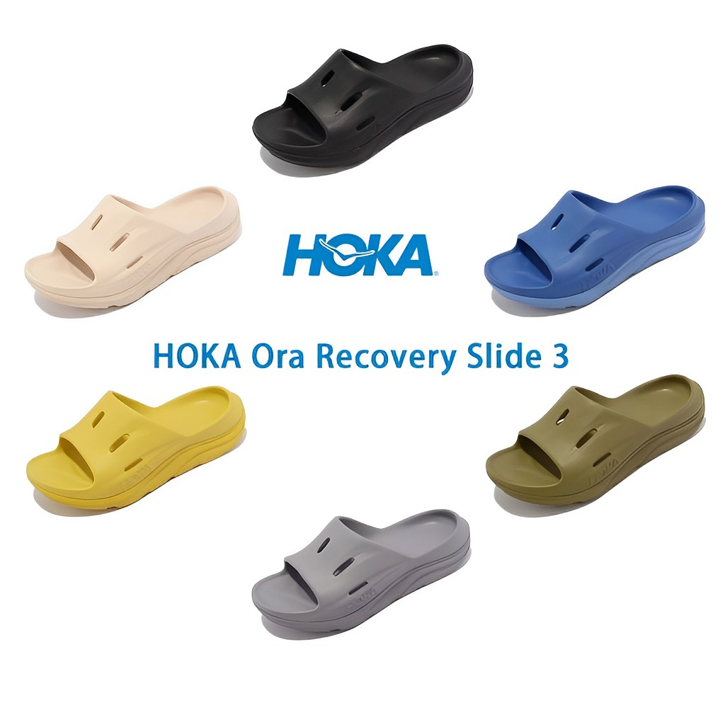 Sandal HOKA Ora Recovery Slide 3 Sandal Selop Hoka Sandal Slip On Sandal Hoka Terbaru