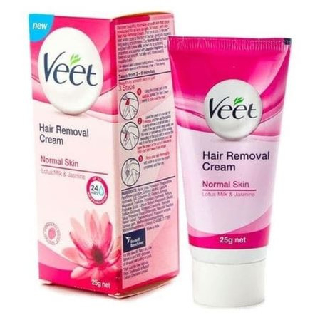 Veet Lotus Milk Dan Jasmine Cream Menghilangkan Bulu