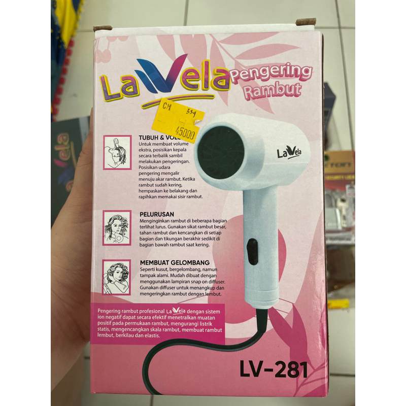 HAIRDRYER LAVELA LV-281 dan LV-8860 PENGERING RAMBUT