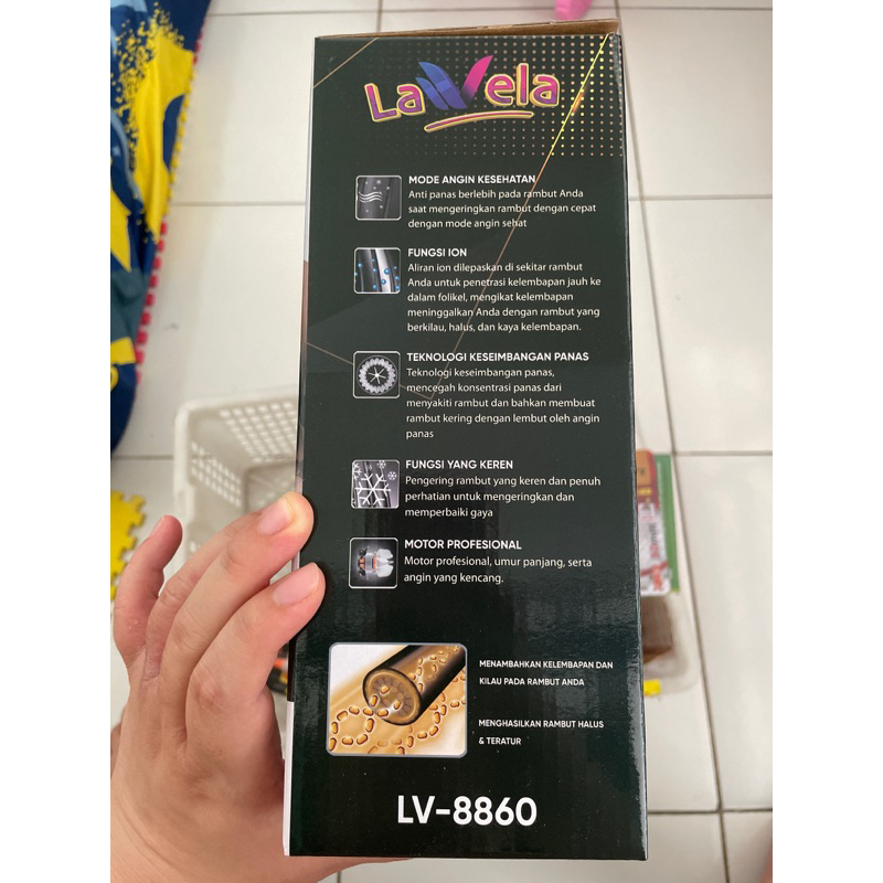 HAIRDRYER LAVELA LV-281 dan LV-8860 PENGERING RAMBUT