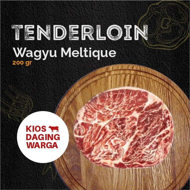 

Tenderloin Wagyu Meltique - 200 Gram