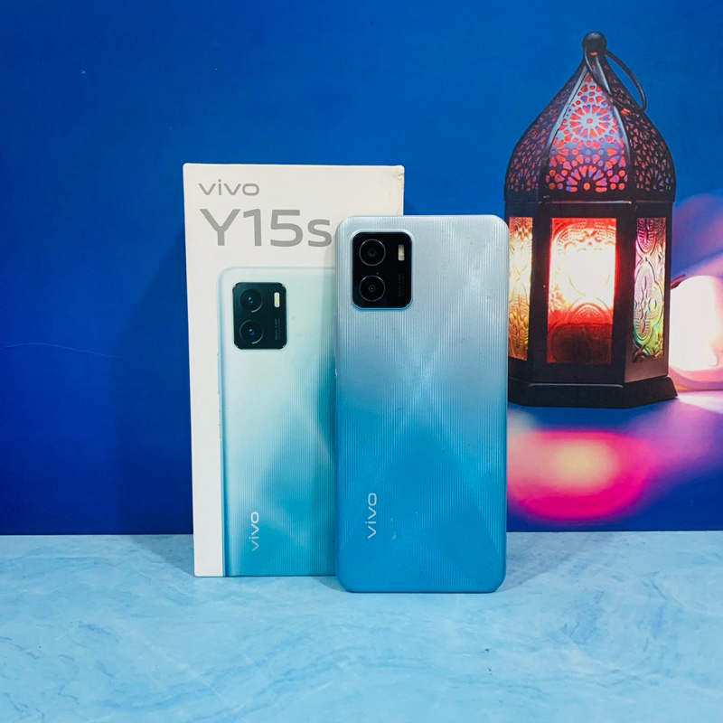 VIVO Y15s 3/32GB SECOND FULLSET BEKAS GARANSI RESMI