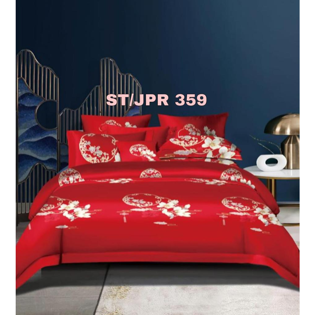 Sprei Wedding - Oriental Wedding - Sprei Merah JPR 359
