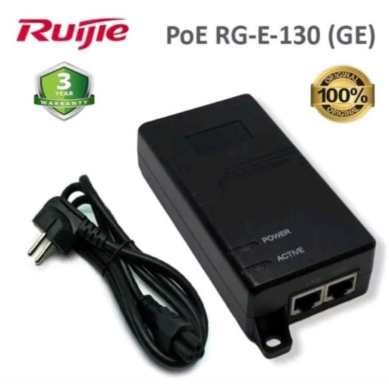 Ruijie RG-E-130 (GE) Power Injector Rj45 POE