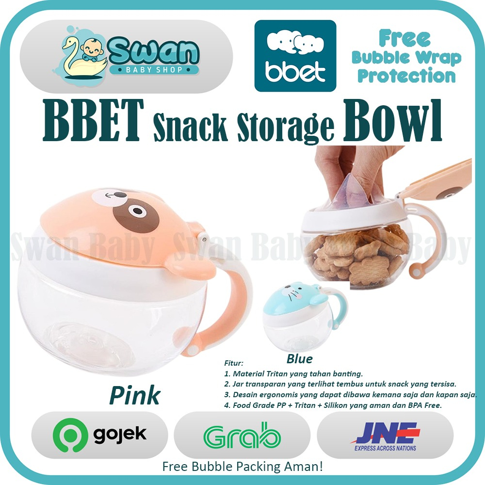 BBET Snack Storage Bowl Tritan / Mangkuk Snack Makanan