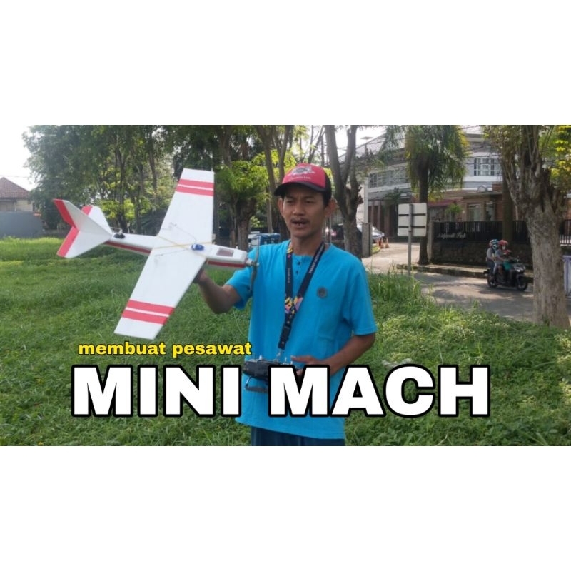 kit pesawat rc Mini Mach (baca deskripsi)