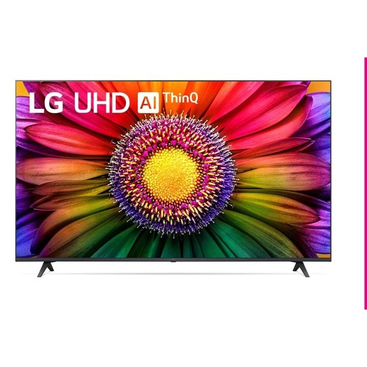 TV Smart LG 75&quot; UR80 4K UHD 75UR8050 With Al Sound Pro HDR10