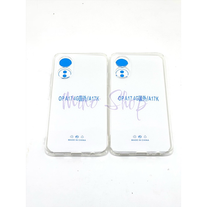 SOFTCASE TRANSPARAN OPPO A17 4G / A17K PREMIUM CLEAR SOFT CASE