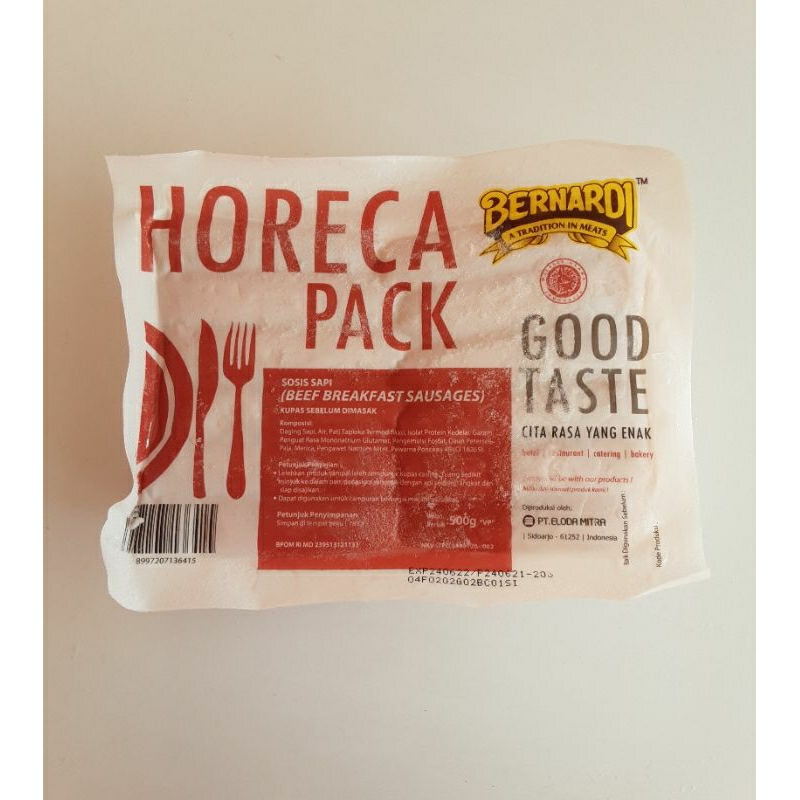 

sosis breakfest horeca pack
