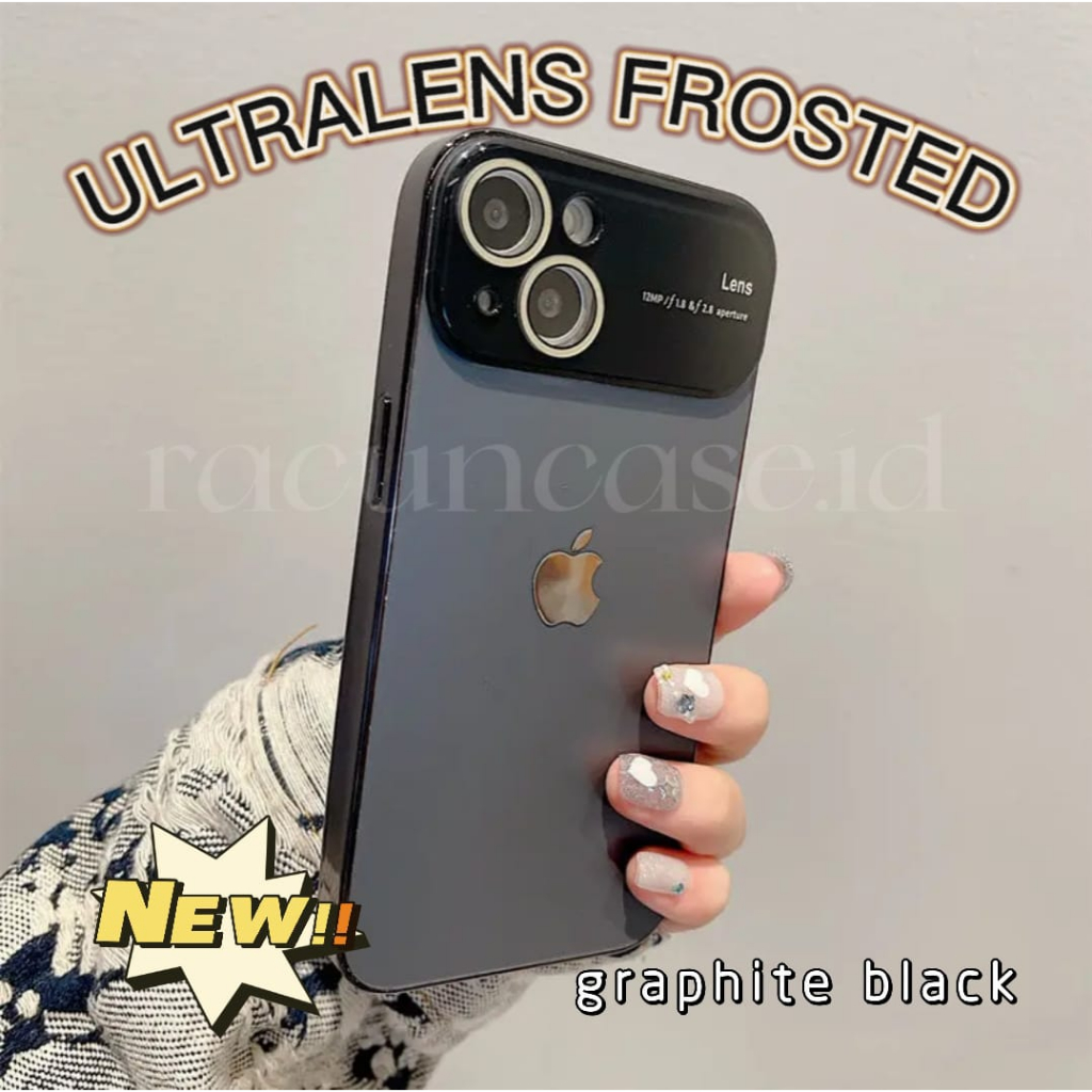 IPHONE Casing AG Frosted Tempered Glass Mewah For Iphone 11/11pro/11promax/12/12pro/12promax/13/13pro/13promax/14/14pro/14promax