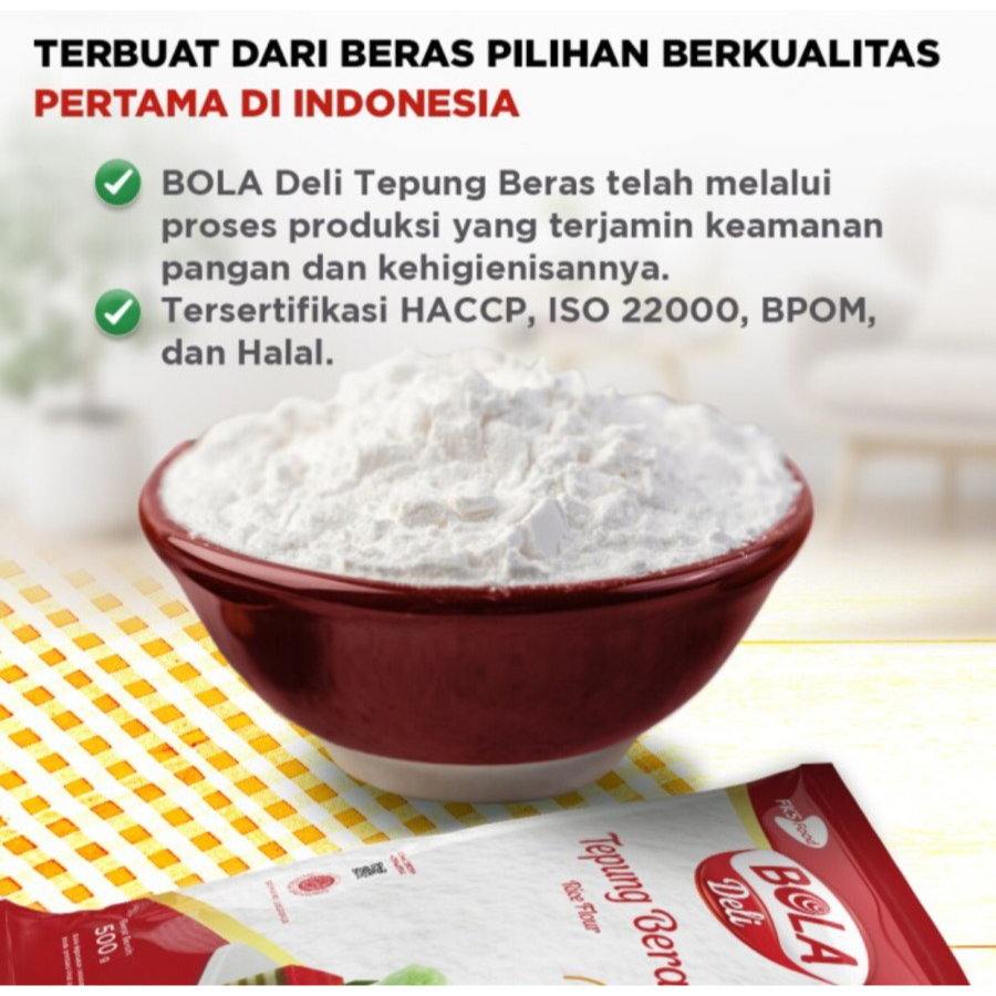 Bola Deli Tepung Beras 500gr Rice Flour