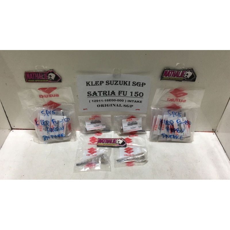 KLEP SUZUKI SATRIA FU 150 (12911-16E00-000) INTAKE - ORIGINAL SGP
