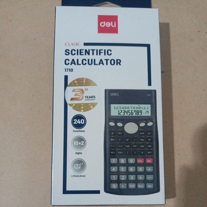 

Kalkulator Scientific DELI 1710